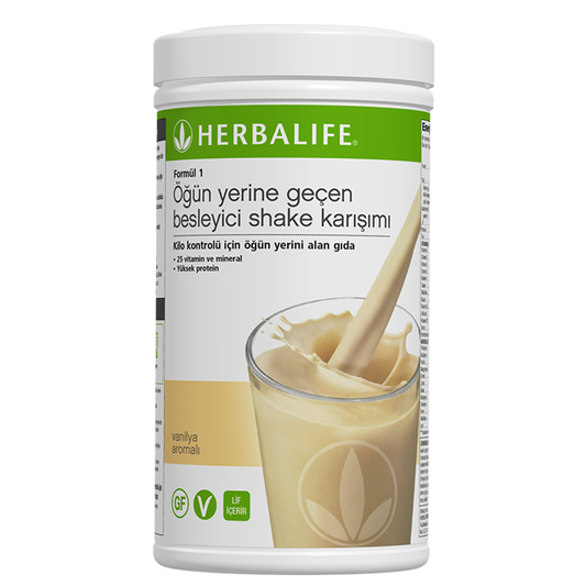 Herbalife Vanilyalı Shake – Sağlıklı Kilo Kontrolü ve Dengeli Beslenme İçin