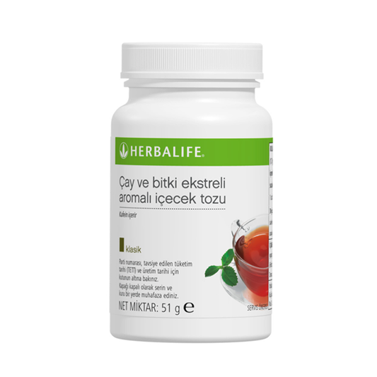 Herbalife Bitkisel Konsantre Çay – Metabolizma Hızlandırıcı ve Doğal Enerji Desteği Klasik 51 gr