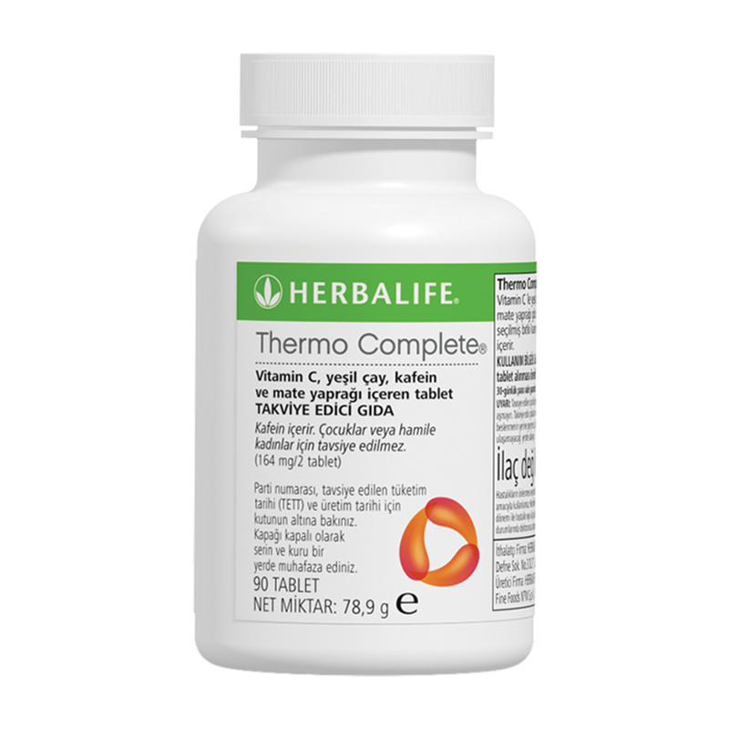 Herbalife Thermo Complete – Yağ Yakımını Destekleyen Bitkisel Takviye | Enerji ve Metabolizma Desteği